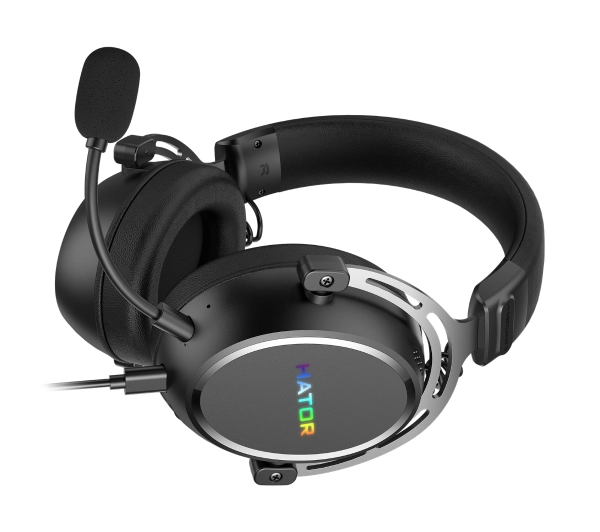 Hator Hypergang 3 USB ESH50 Nauszne Czarny