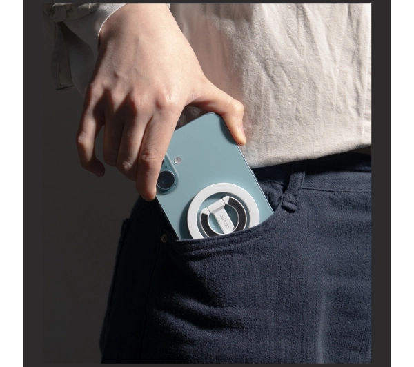 Araree Ring Stand MagSafe GripTok Biały