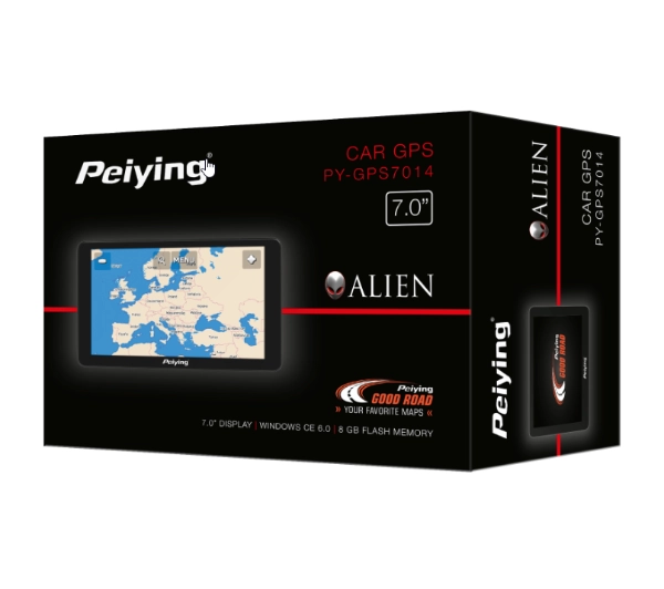 Peiying Alien PY-GPS7014 mapa EU