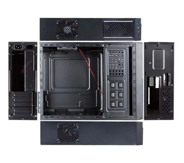 Chieftec Mini Tower Uni Series UE-02B Czarny
