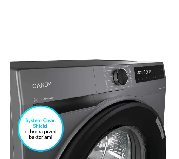 Candy ProWash Slim 500 BR 48SBL6G-S Funkcje AI 8kg 1400obr/min Zdalne starowanie - Kup na Raty - RRSO 0%