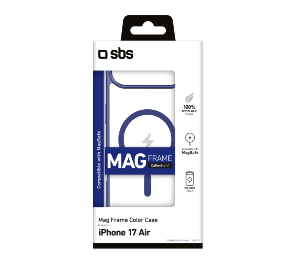 SBS Mag Frame do iPhone 17 Air Niebieski