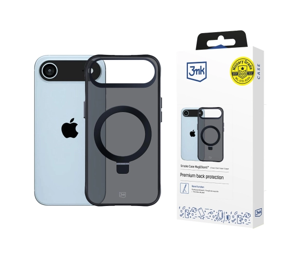 3mk Smoke Case Mag&Stand do iPhone 17 Air