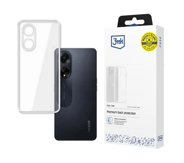 3mk Clear Case do Oppo A98 5G