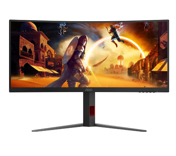 AOC CU34G4 34" UWQHD Fast VA 180Hz 0,5ms MPRT Zakrzywiony Gamingowy - Kup na Raty - RRSO 0%