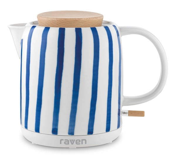 Czajniki elektryczne - Raven ECC003 Ceramiczny ręcznie malowany 1l 1200W