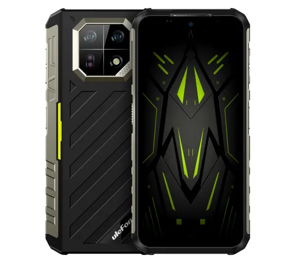 uleFone Armor 22 4G8/128GB 6,58" 120Hz 64Mpix Czarno-zielony