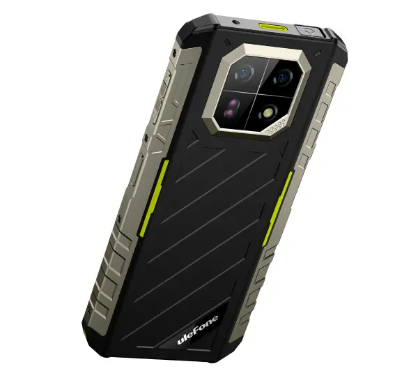 uleFone Armor 22 4G8/128GB 6,58" 120Hz 64Mpix Czarno-zielony - Kup na Raty - RRSO 0%