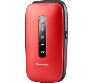 Panasonic KX-TU550 4G 2,8" 1,2Mpix Czerwony