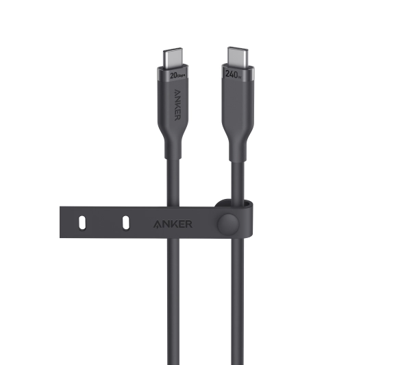 Anker 310 Bio-TPE (A80N1H11) USB-C 240W 20Gbps 0,9m Czarny