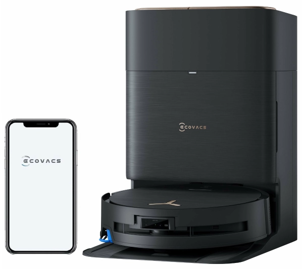 Ecovacs Deebot X9 Pro Omni Funkcja mopowania Stacja oczyszczająca Tworzenie mapy pomieszczenia 65,7dB Czarny AI - Kup na Raty - RRSO 0%