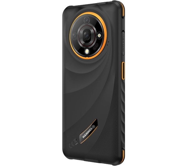 myPhone HAMMER Iron 6 5G 6/128GB 6,56" 48Mpix Czarno-pomarańczowy - Kup na Raty - RRSO 0%