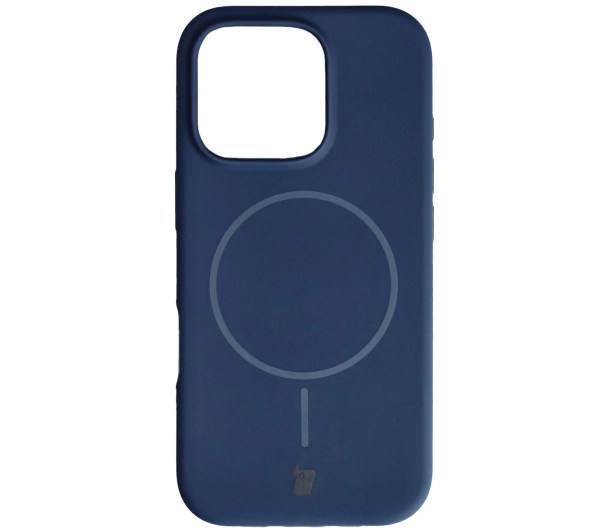 Bizon Soft z MagSafe do Apple iPhone 16 Pro Granatowy