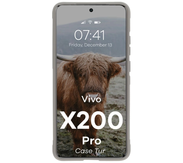 Bizon Tur do Vivo X200 Pro Jasnoszary
