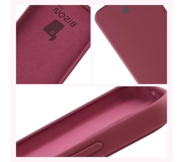 Bizon Soft do Honor 400 5G Śliwkowy
