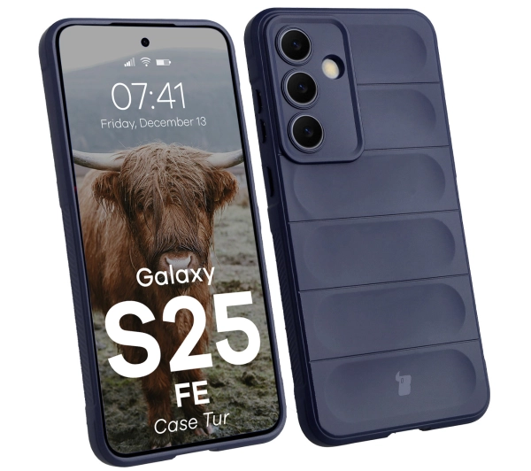 Bizon Tur do Galaxy S25 FE Dark Blue Granatowy
