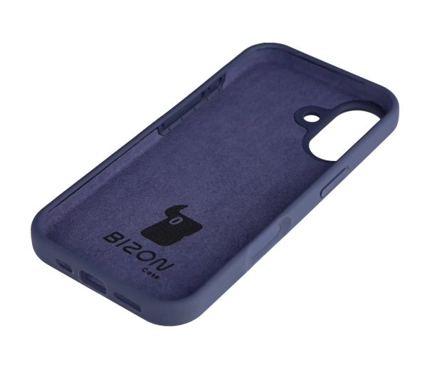 Bizon Silikonowe Soft do Apple iPhone 17 Granatowy
