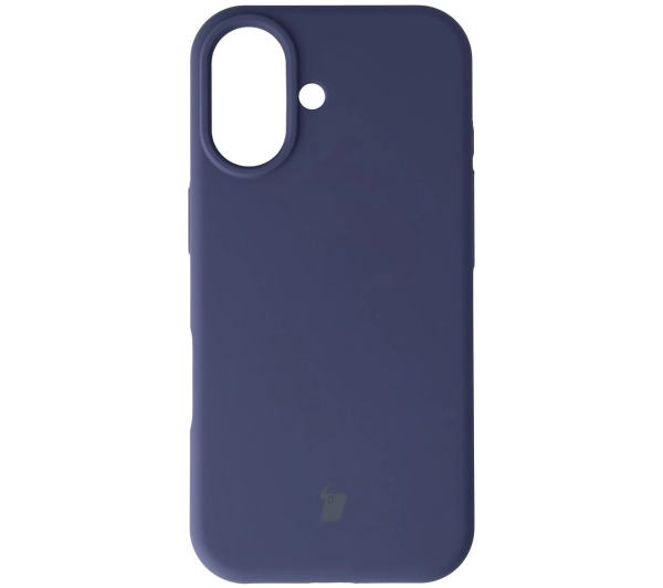 Bizon Silikonowe Soft do Apple iPhone 17 Granatowy