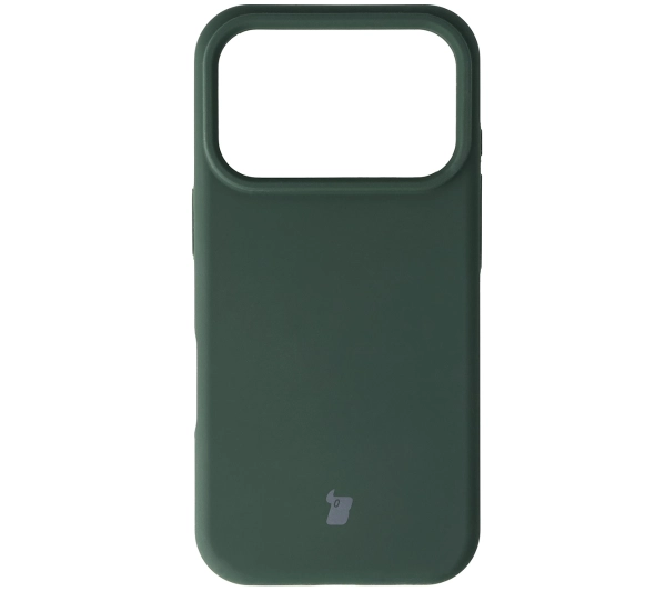 Bizon Silikonowe Soft do Apple iPhone 17 Pro Ciemnozielony