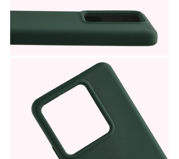 Bizon Soft do Realme GT 7 / Realme GT 7T Ciemnozielony