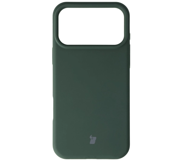 Bizon Silikonowe Soft do Apple iPhone 17 Pro Max Ciemnozielony