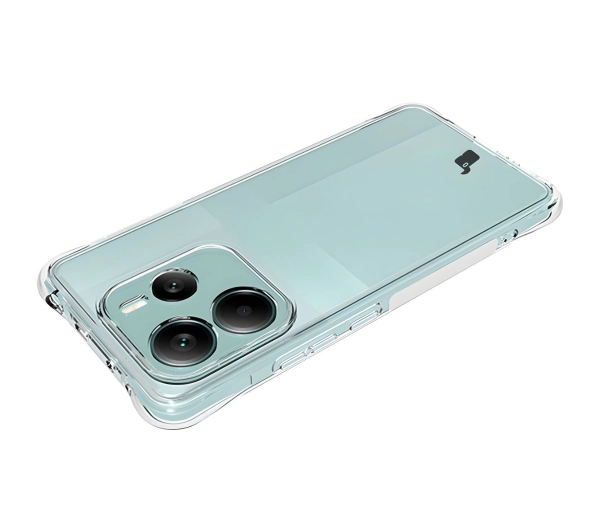 Bizon elastyczne etui Salpa + 2x szkło hartowane Clear Pack do Motorola Moto G56 5G