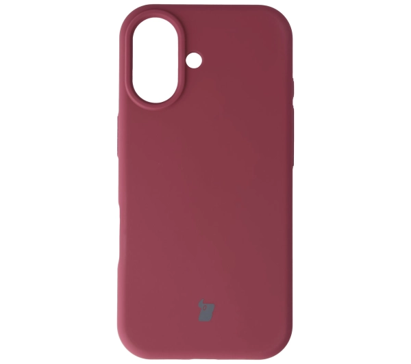 Bizon Silikonowe Soft do Apple iPhone 17 Śliwkowy