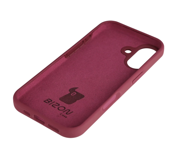 Bizon Silikonowe Soft do Apple iPhone 17 Śliwkowy
