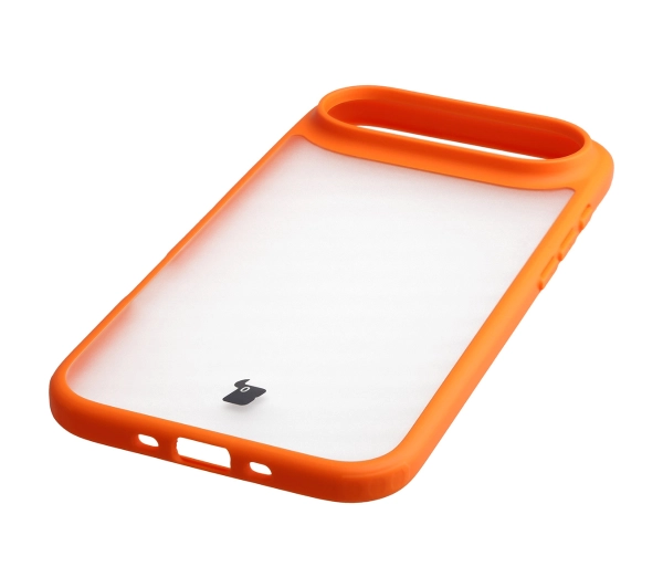 Bizon Angelo do Apple iPhone Air z pomarańczową ramką