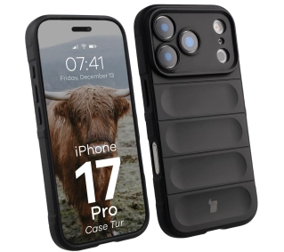 Bizon Tur do Apple iPhone 17 Pro Czarny