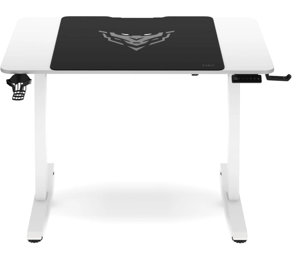 Diablo Chairs X-Tensio 1100  110cm Regulacja wysokości  Biały - Kup na Raty - RRSO 0%