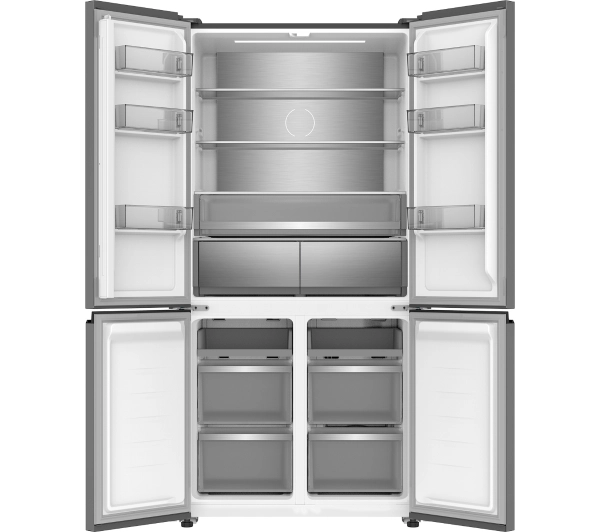 MPM SBS 503-SSI-12/D Pełny No Frost 190cm Komora świeżości Night Inox - Kup na Raty - RRSO 0%