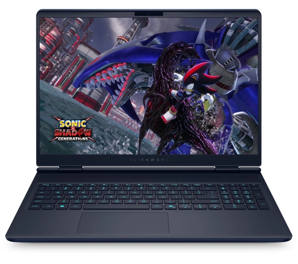 Dell Alienware 16X Aurora AC16251 16" 240Hz Ultra 7 255HX 32GB RAM 1TB Dysk SSD RTX5060 DLSS4 Win11 Granatowy Funkcje AI