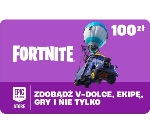 Epic Gift Card Fortnite 100zł [Bon Agencyjny]