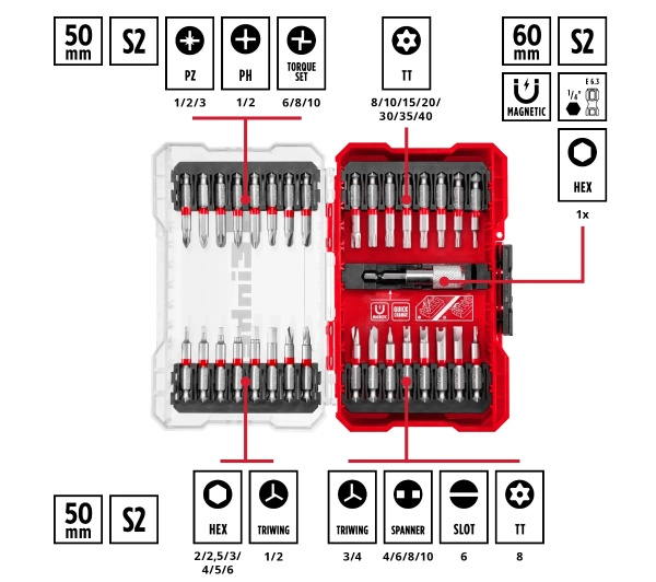 Einhell M-Case 49118903 (33 szt.)