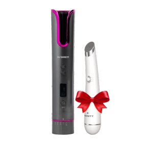 Garett Beauty Curly + Masażer do oczu Beauty Glow Eye