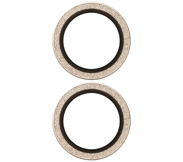 PanzerGlass Hoops Glitter do iPhone 17 / 16 / 16 Plus Złoty