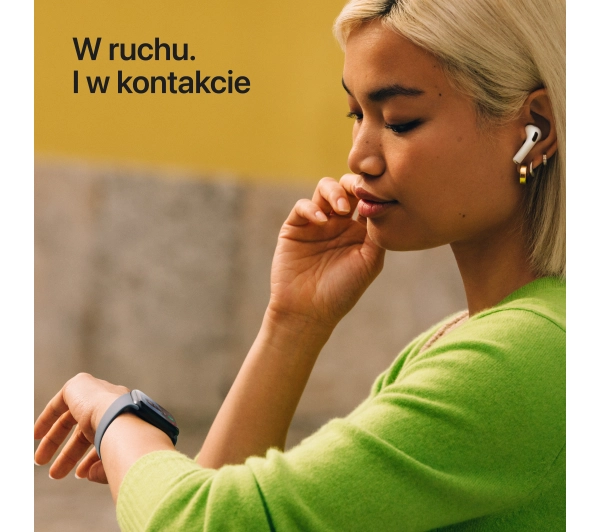 Apple Watch SE 3gen GPS koperta 40mm z aluminium Księżycowa poświata pasek sportowy Księżycowa poświata S/M - ⚡ BESTSELLERY ⚡ - Kup na Raty - RRSO 0%