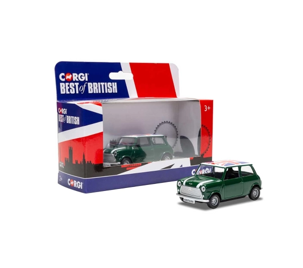 Corgi Samochód Best of British Klasyczny Mini Zielony