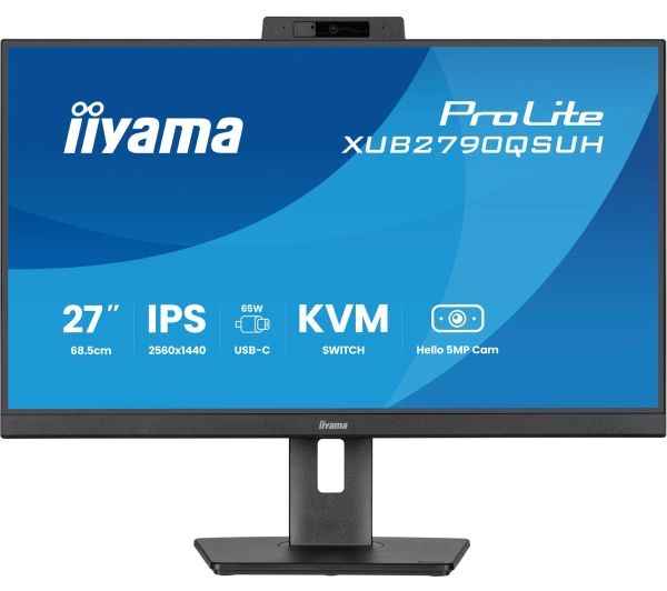 iiyama ProLite XUB2790QSUH-B2 27" 2K IPS 100Hz 0,4ms MPRT