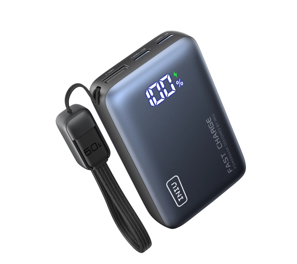 Powerbank INIU Pocket Pro Small 10000 mAh 45W Niebieski