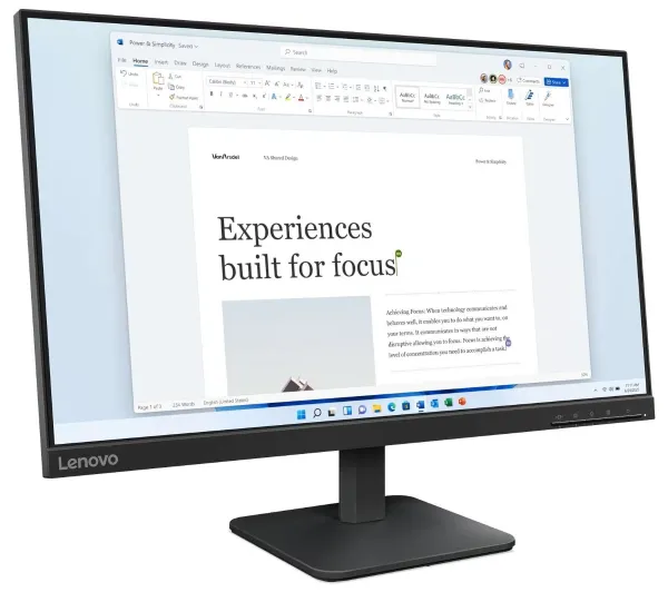 Lenovo L24-4e 23,8" Full HD IPS 100Hz 4ms