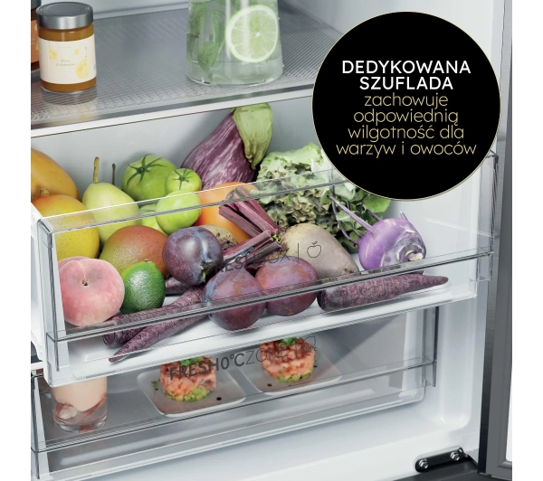 Haier HTR3620ENMG No Frost 205cm Zdalne sterowanie Inox - Kup na Raty - RRSO 0%