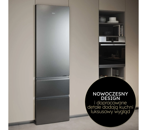 Haier HTR3620ENMG No Frost 205cm Zdalne sterowanie Inox - Kup na Raty - RRSO 0%