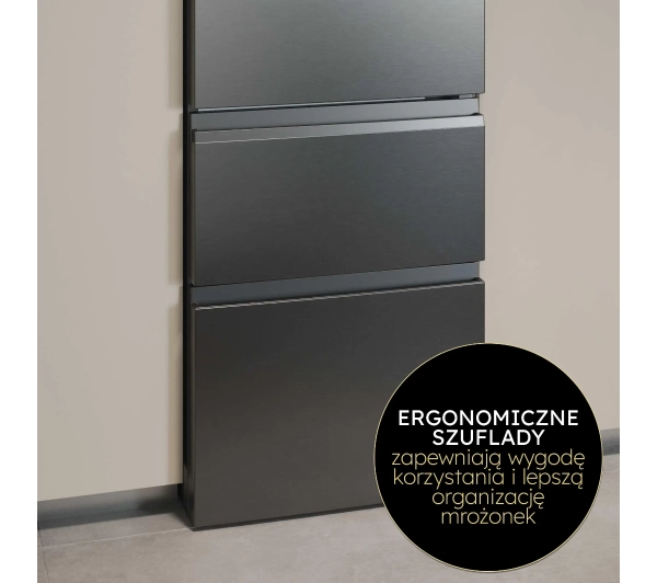 Haier HTR3620ENMG No Frost 205cm Zdalne sterowanie Inox - Kup na Raty - RRSO 0%