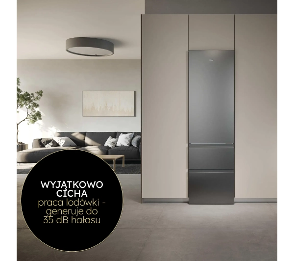 Haier HTR3620ENMG No Frost 205cm Zdalne sterowanie Inox - Kup na Raty - RRSO 0%