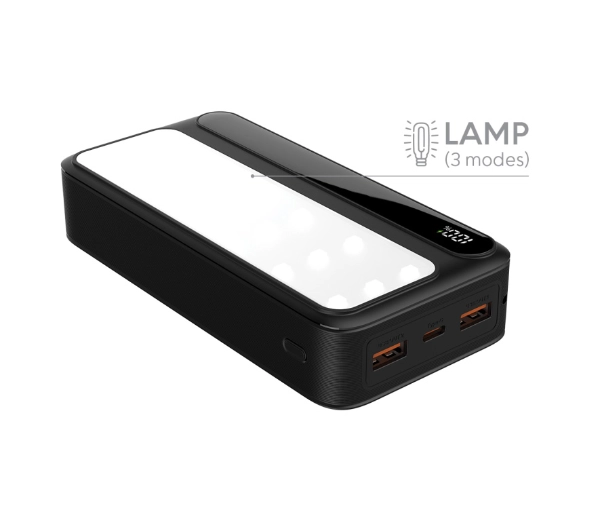 Rebeltec P20 LCD PD LAMP 20000mAh 22,5W Czarny