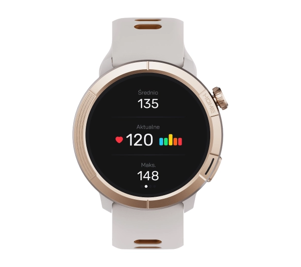 STELIO Activ Pro Funkcje AI 46mm GPS Tytan Złoty - Kup na Raty - RRSO 0%