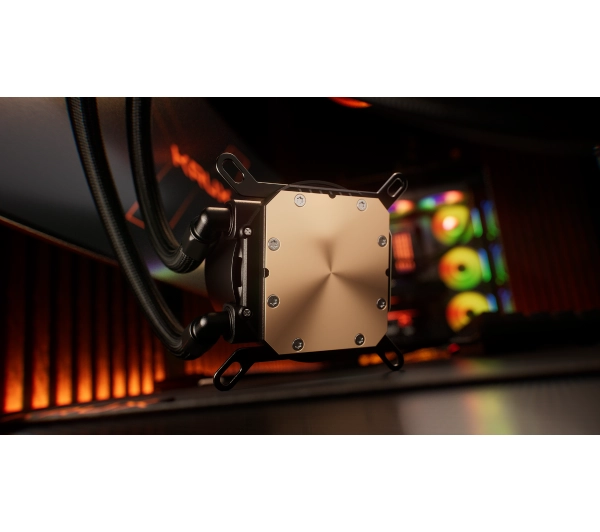 Krux HydroGlance 240 ARGB LCD Czarny - Kup na Raty - RRSO 0%