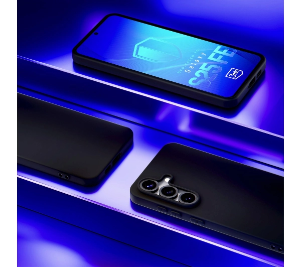 3mk Matt Case do Samsung Galaxy S25 FE Czarny